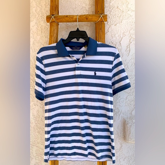 POLO GOLF RALPH LAUREN MEN’S LARGE PRO FIT SHORT SLEEVE SHIRT - Picture 2 of 7